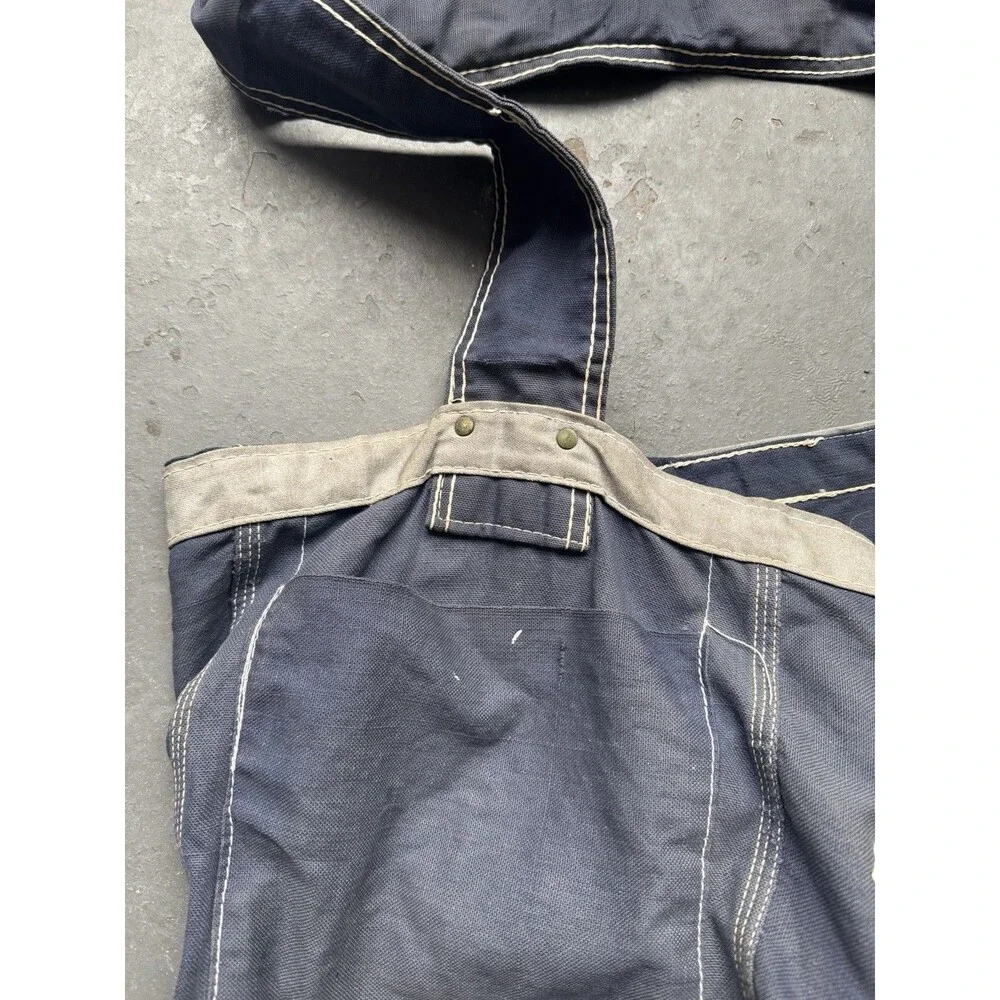 Vintage 60s CCM Newspaper Bag Navy